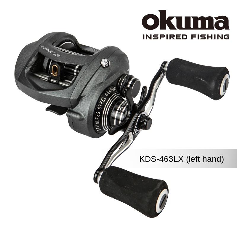 Penn Reel Fierce - Okuma komodo SS ฟ้าร้องแข็งแรงรอกม้วนตกปลา baitcast ต่ำ
