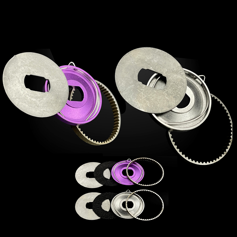 Fly Reel - ชุดอุปกรณ์คลิกเกอร์รอกเบทคาสติ้งขนาด 2.5 ซม. 1 ชุด พร้อมแหวนรอง
