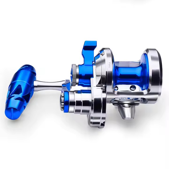 Trolling Reel - รอกตกปลาโลหะทั้งหมด 9+1BB CNC อัตราทด 6.3:1 แรงต้านสูงสุด