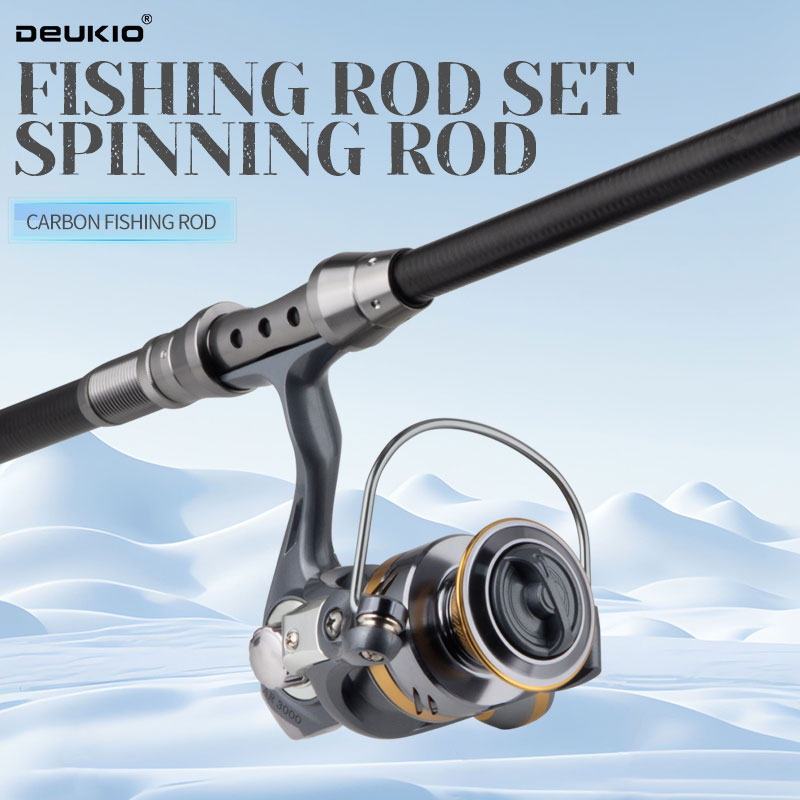 ชุดคันเบ็ดและรอกตกปลา DEUKIO ค - Conventional Reel บทวิจารณ์และราคา