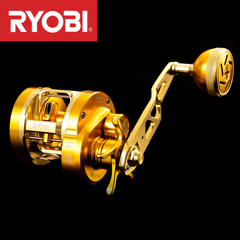 รอกตกปลา Ryobi VARIUS Valius G - Trolling Reel บทวิจารณ์และราคา